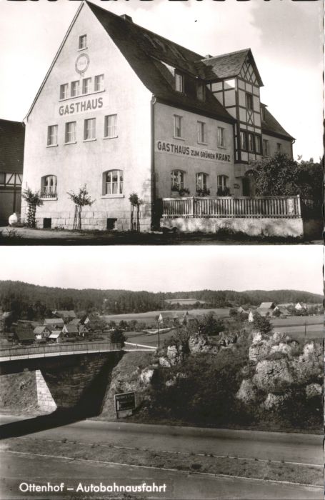Ottenhof Plech Ottenhof Autobahnausfahrt Plech Fraenkische Schweiz Gasthof zum g