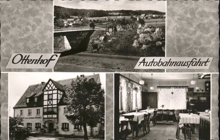 Ottenhof Plech Ottenhof Autobahnausfahrt Plech Fraenkische Schweiz Gasthof zum g