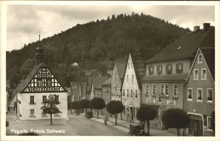 Pegnitz Fraenkische Schweiz Gasthof zum weissen Lamm