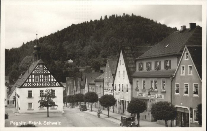 Pegnitz Fraenkische Schweiz Gasthof zum weissen Lamm