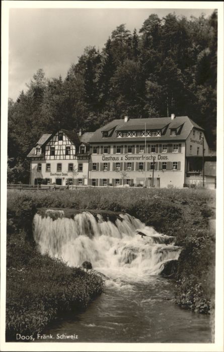 Doos Fraenkische Schweiz Behringersmuehle Plankenfels Gasthof Heinlein *