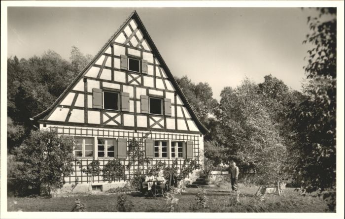 Egloffstein Fraenkische Schweiz Cafe Pension Fritz Heid