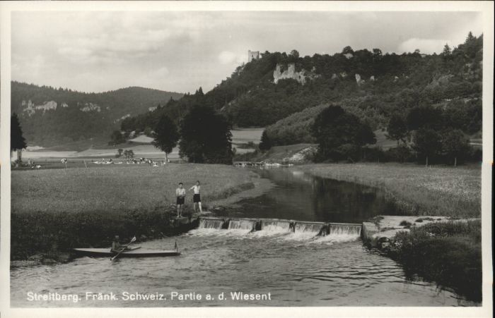 Streitberg Oberfranken Fränkische Schweiz Wiesent Kanu