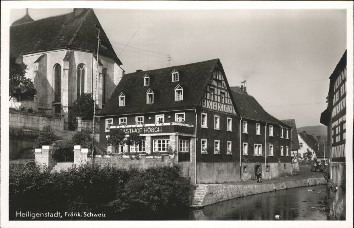 Heiligenstadt Oberfranken Heiligenstadt Fraenkische Schweiz Gasthof Hoesch *