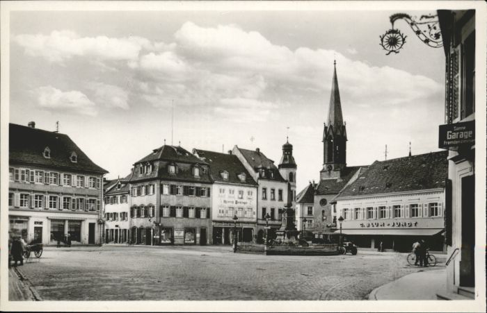 Emmendingen Breisgau Marktplatz