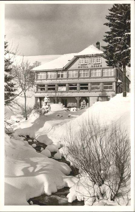 Muggenbrunn Schwarzwald Todtnau Gasthaus Pension Adler