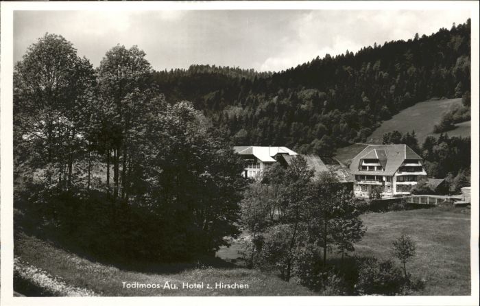 Au Todtmoos Hotel zum Hirschen