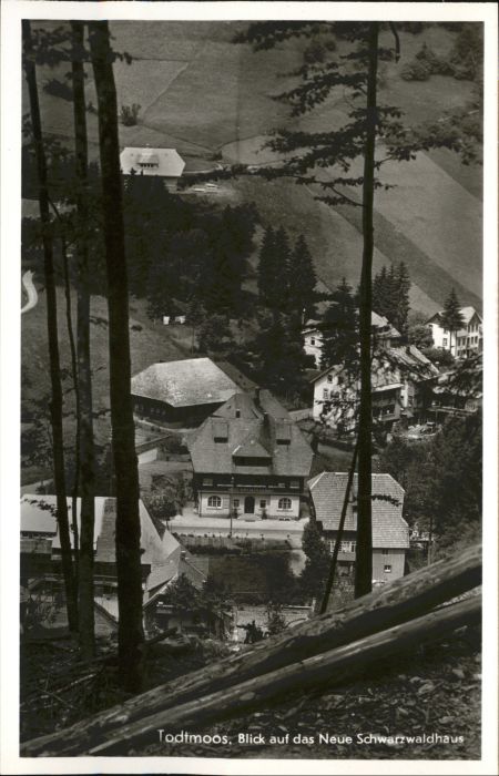 Todtmoos Schwarzwald BW Neues Schwarzwaldhaus