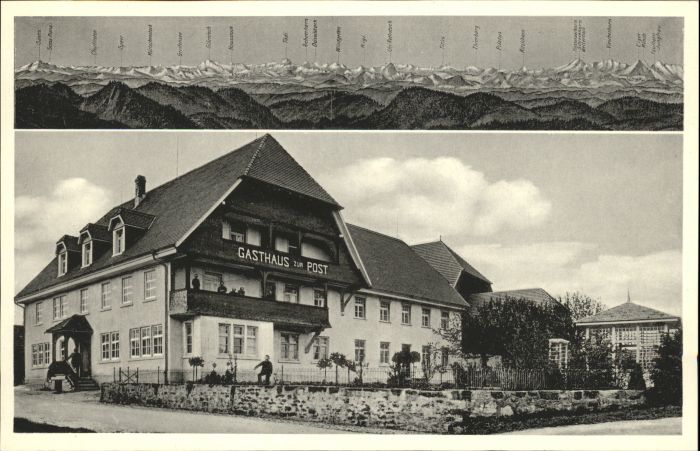Birkendorf Schwarzwald Gasthof Pension zur Post