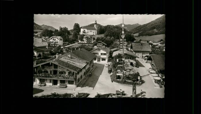 Ruhpolding Bayern Dorfplatz