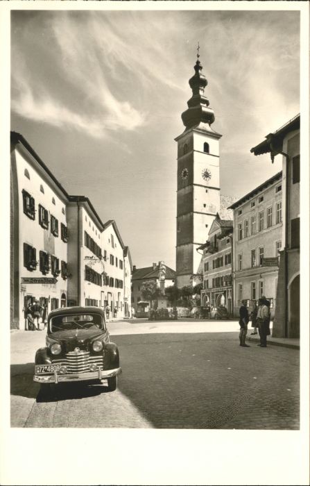 Waging See Oberbayern Marktplatz Kirche