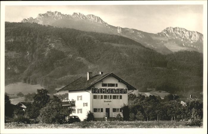 Bernau Chiemsee Fremdenheim Elisabeth