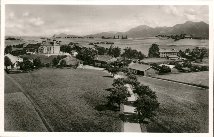 Breitbrunn Chiemsee Fliegeraufnahme
