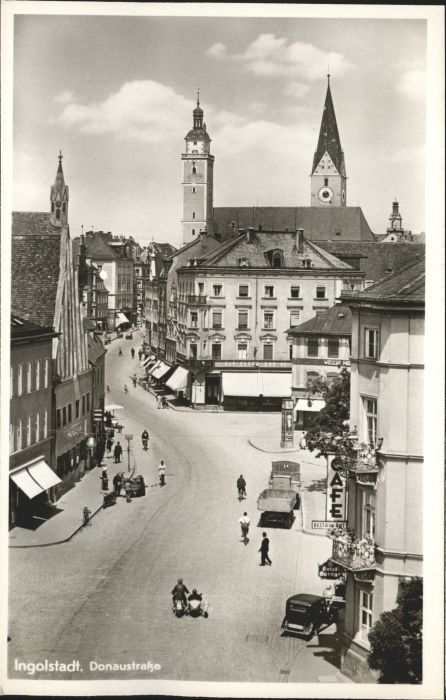 INGOLSTADT  CITY Ingolstadt Donaustrasse Cafe