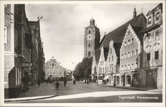 INGOLSTADT  CITY Ingolstadt Theresienstrasse  Hotel Adler
