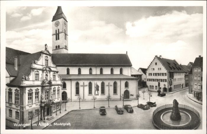 Wangen Allgaeu arktplatz