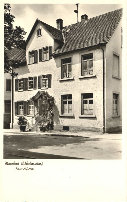 Wilhelmsdorf Wuerttemberg Wilhelmsdorf Fauselheim