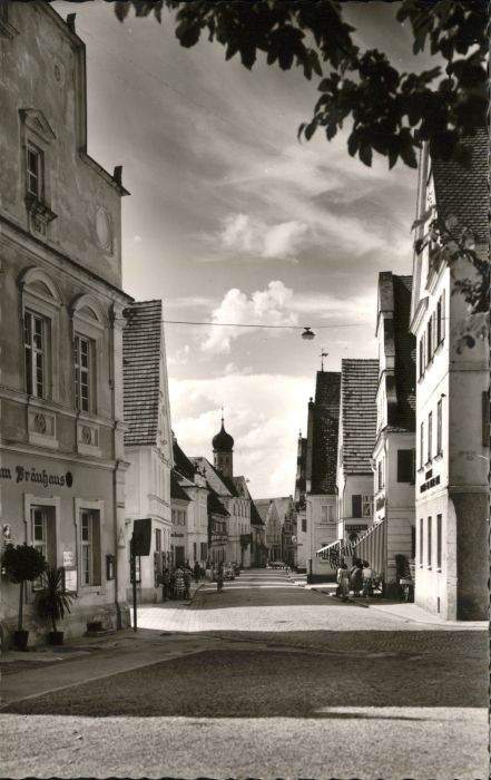 Weissenhorn Schwaben Hauptstrasse