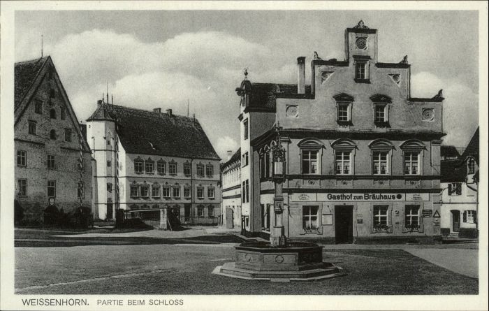Weissenhorn Schloss Gasthof zum Braeuhaus