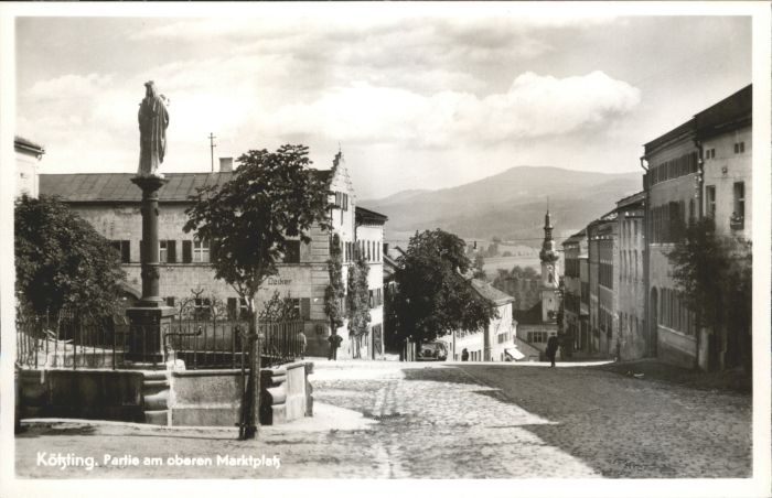 Koetzting Bad Bayern arktplatz