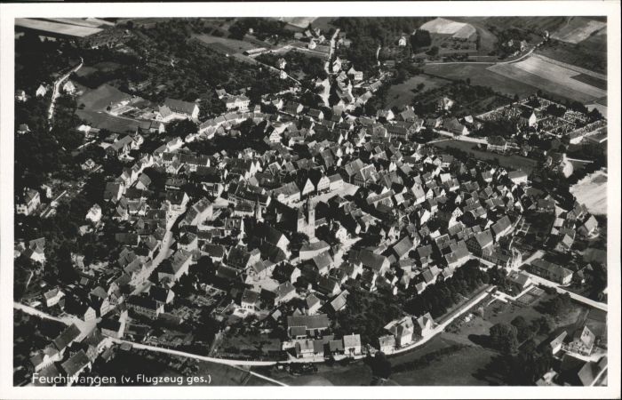 Feuchtwangen Fliegeraufnahme