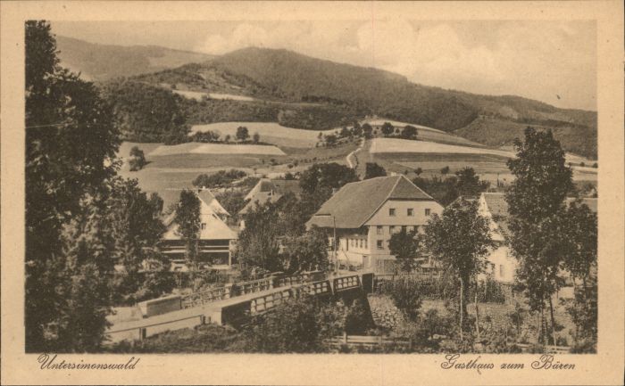 Untersimonswald Gasthaus zum Bären