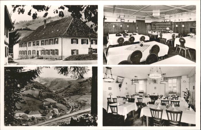 Obermuenstertal chwarzwald Gasthof Pension Spielweg