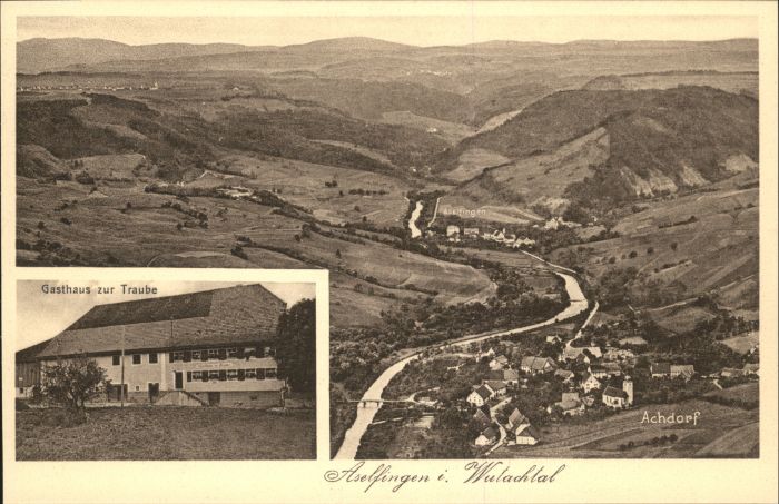 Aselfingen Schwarzwald Wutachtal Gasthaus Pension zur Traube Achdorf