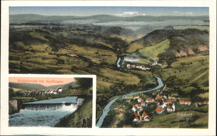 Aselfingen Wutachtal Wutachwehr Achdorf