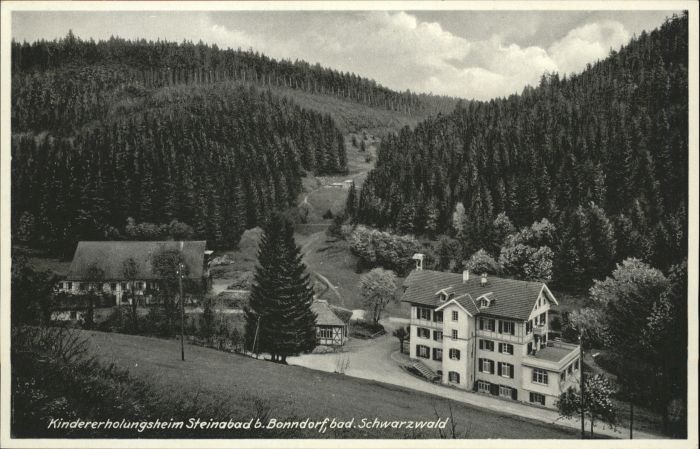 Bonndorf Schwarzwald Bonndorf Erholungsheim Steinabad Schwar