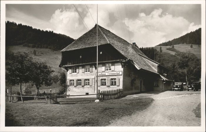 Bernau Schwarzwald Gasthaus Pension Bernauerhof
