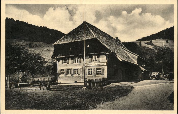 Bernau Schwarzwald Gasthof Fremdenheim Bernauerhof