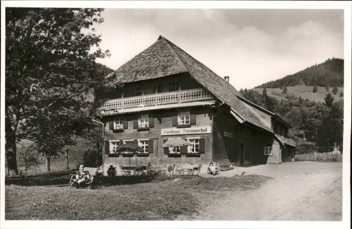 Bernau Schwarzwald Gasthof Pension Bernauerhof
