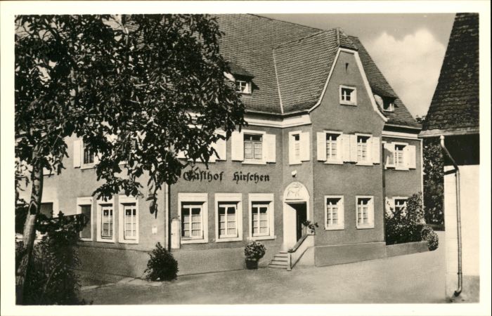 Horn Gaienhofen Bodensee Untersee Gasthof Pension Metzgerei zum Hirschen