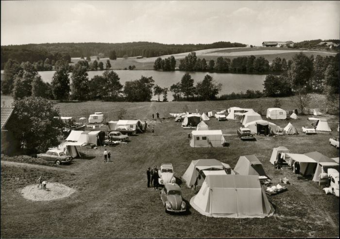 Tittmoning Salzach Oberbayern Campingplatz Leitgeringer See