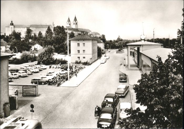 Freising Oberbayern Bahnhof Domberg
