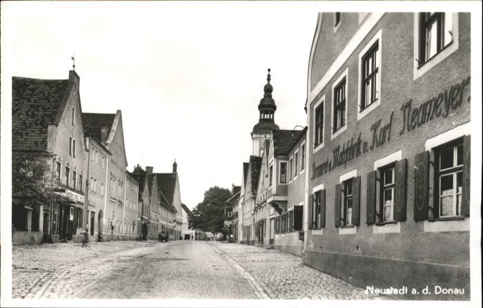 Neustadt Donau Brauerei Fabrik Karl Neumeyer