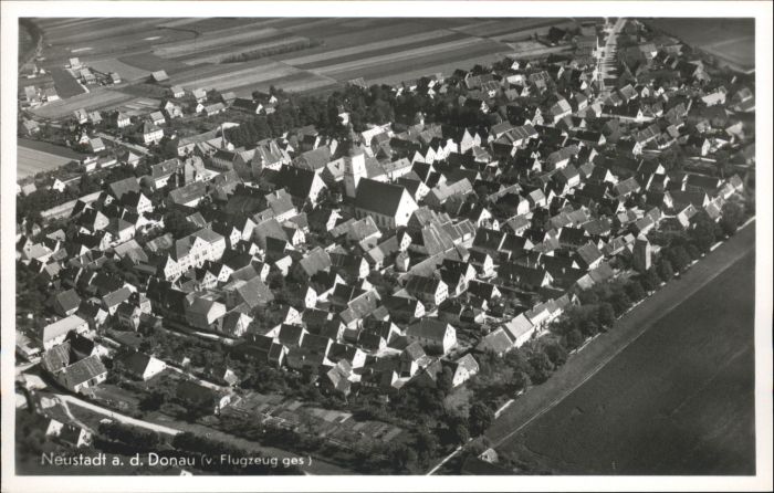 Neustadt Donau Fliegeraufnahme