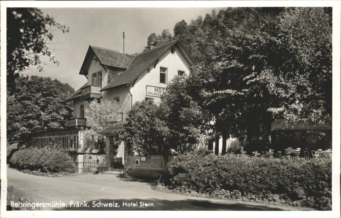 Behringersmuehle ränkische Schweiz Hotel Stern *