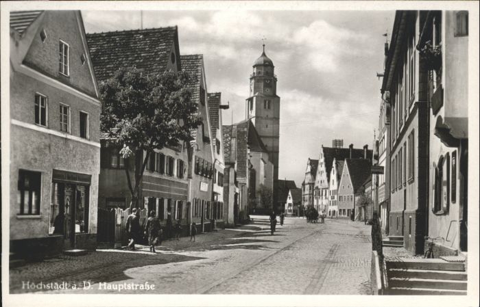 Hoechstaedt Donau uptstrasse *