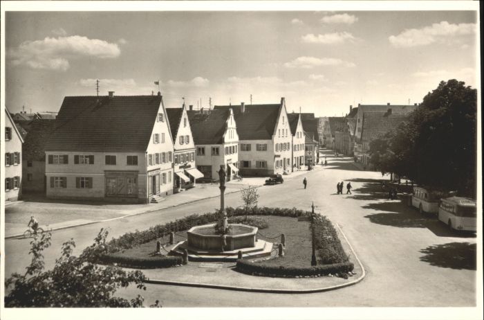Weissenhorn Schwaben Marktplatz Memminger Strasse