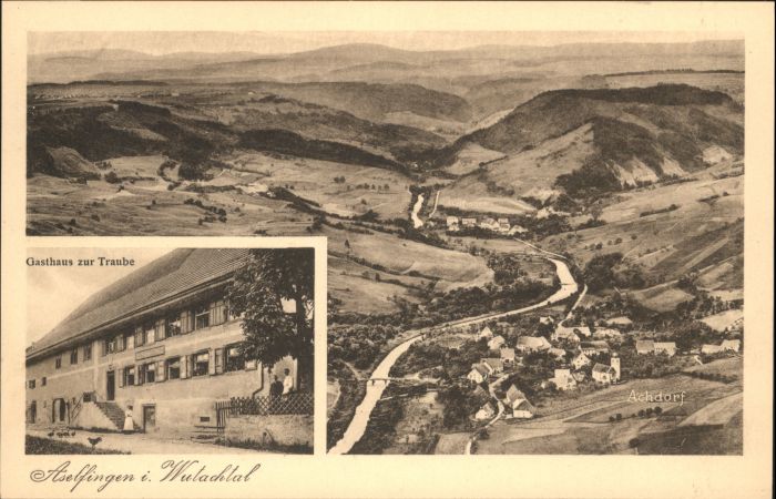 Aselfingen Wutachtal Gasthaus zur Traube