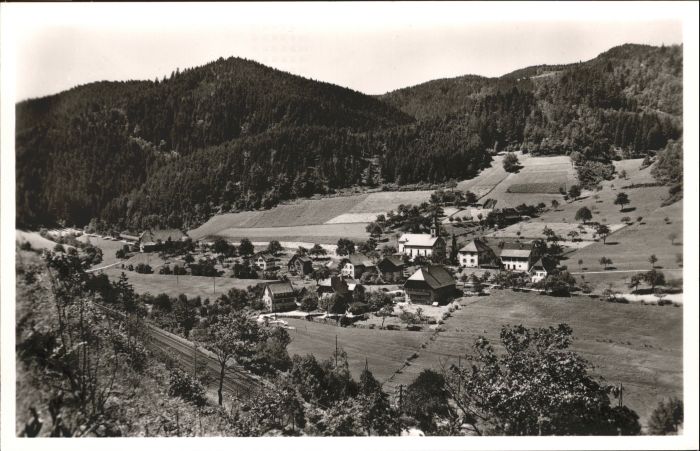 Niederwasser Schwarzwaldbahn Hornberg