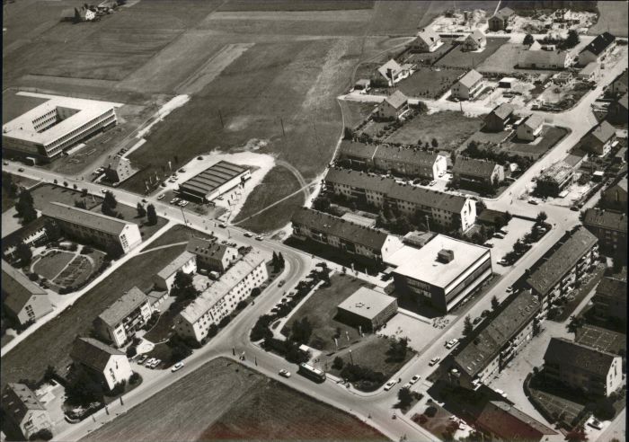 Koenigsbrunn entrum Fliegeraufnahme