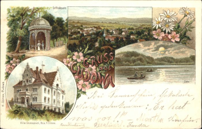 Bad Kudowa Niederschlesien Bad Kudowa Gottholdquelle Villa Sanssou