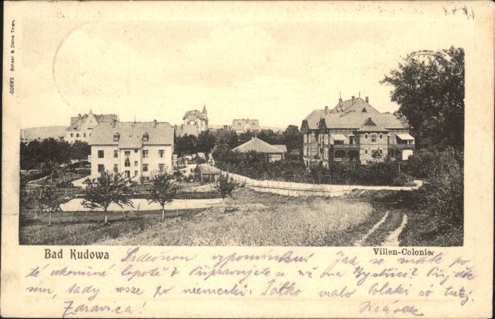 Bad Kudowa Niederschlesien Bad Kudowa Villenkolonie