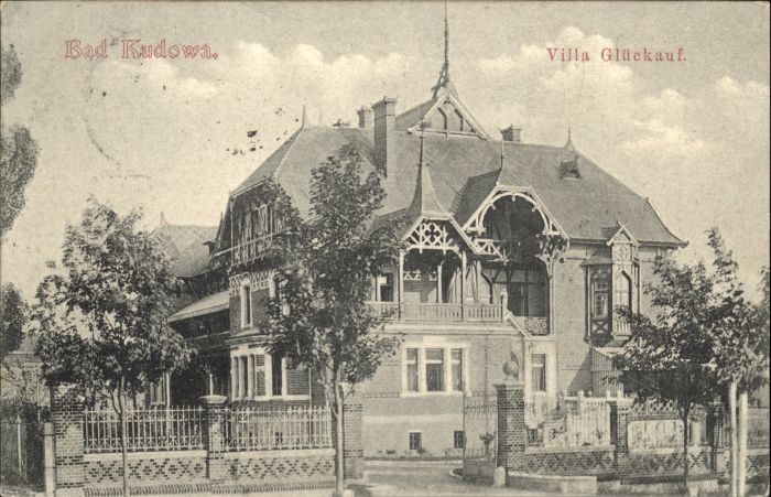 Bad Kudowa Niederschlesien Bad Kudowa Villa Glückauf