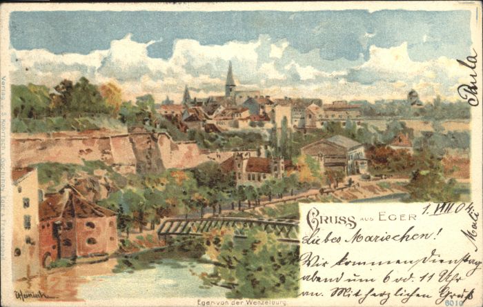 Eger Cheb Tschechien Eger