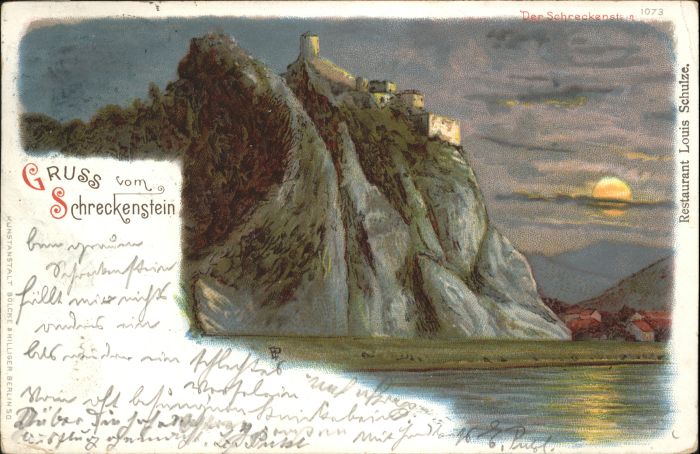 Schreckenstein Burg Strekov Schreckenstein