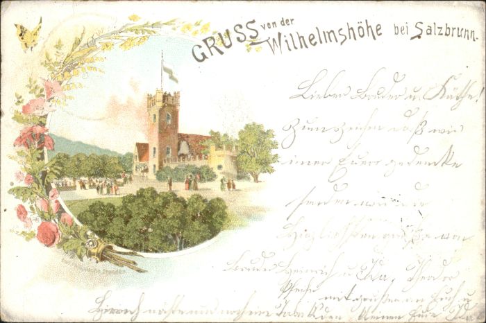 Bad Salzbrunn Szczawno-Zdroj Salzbrunn Wilhelmshöhe Schmetterling